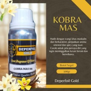 Bibit Parfum Cobra Mas Tahan Lama Aroma Maskulin Elegan